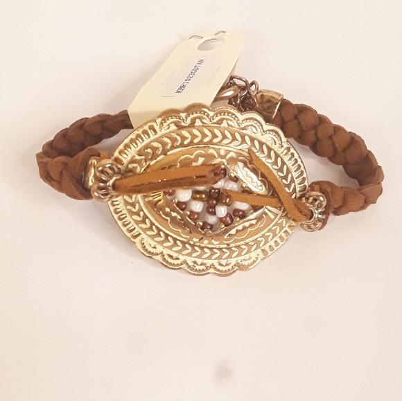 Parati Brown Beaded Boho Hippie Bracelet - Picture 1 of 6